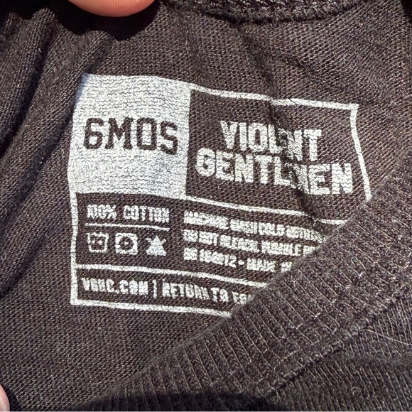 Violent Gentlemen Minor Penalty Baby Onesie One Piece Bodysuit 6 Months - Picture 2 of 2